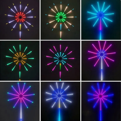 🎁Hot Sale-49% OFF💡WiFi Bluetooth Smart Fireworks Led Light