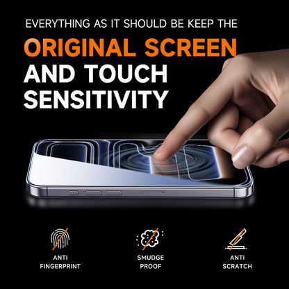 🔥Last Day Sale 49% Off📱2026 New Invisible Screen Protector For iphone-Easy Installation