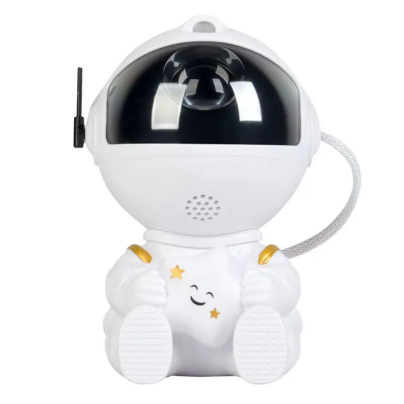🧑‍🚀 Astronaut Galaxy Projector – Starry Room Light with Remote