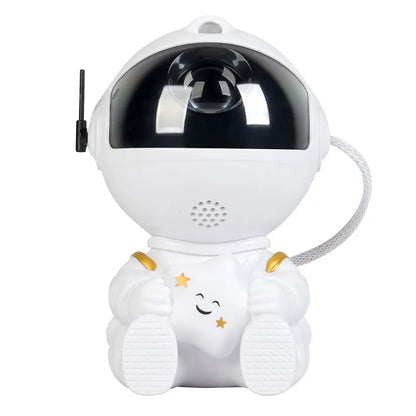 🧑‍🚀 Astronaut Galaxy Projector – Starry Room Light with Remote