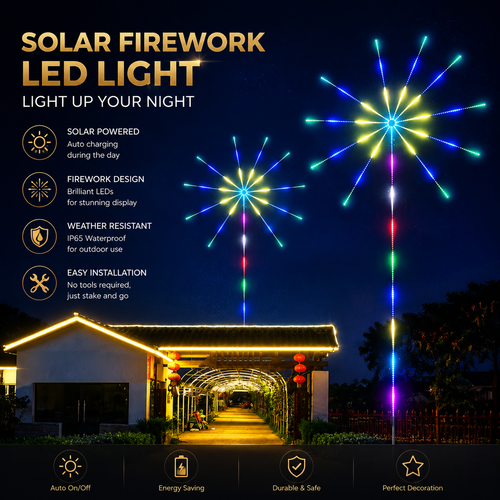 🎁Hot Sale-49% OFF💡WiFi Bluetooth Smart Fireworks Led Light