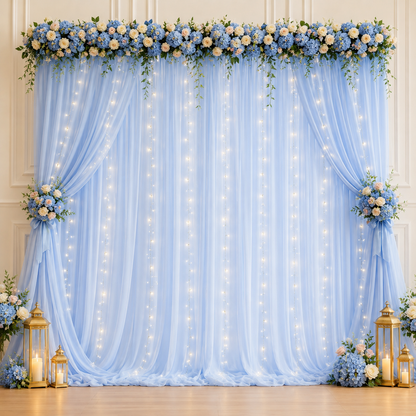 🔥Dreamy Tulle Curtain Lights Set