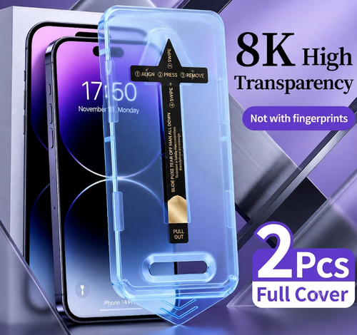🔥Last Day Sale 49% Off📱2026 New Invisible Screen Protector For iphone-Easy Installation