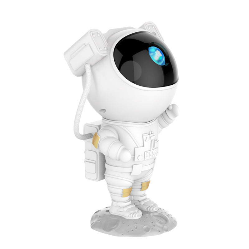 🧑‍🚀 Astronaut Galaxy Projector – Starry Room Light with Remote