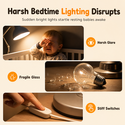 ⚽ Rechargeable Soccer Night Light – Tap-Control Bedside Glow
